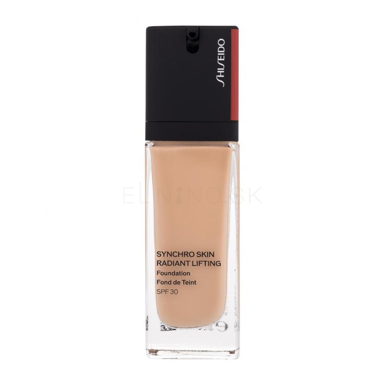 Shiseido Synchro Skin Radiant Lifting SPF30 Make-up pre ženy 30 ml Odtieň 250 Sand