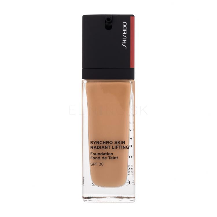 Shiseido Synchro Skin Radiant Lifting SPF30 Make-up pre ženy 30 ml Odtieň 350 Maple