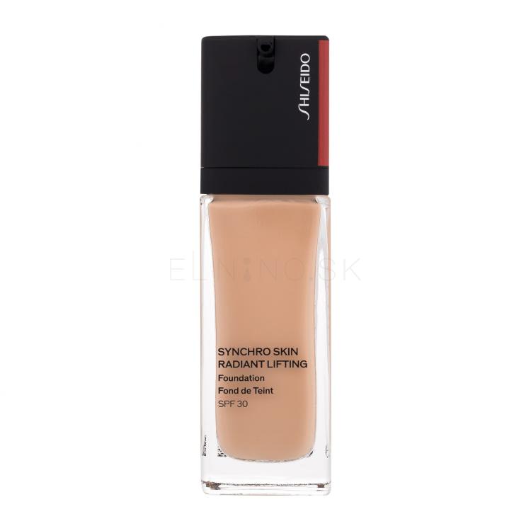 Shiseido Synchro Skin Radiant Lifting SPF30 Make-up pre ženy 30 ml Odtieň 320 Pine