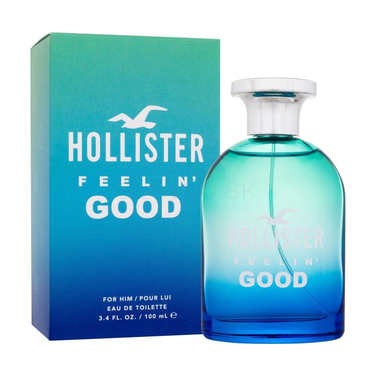 Hollister Feelin&#039; Good Toaletná voda pre mužov 100 ml