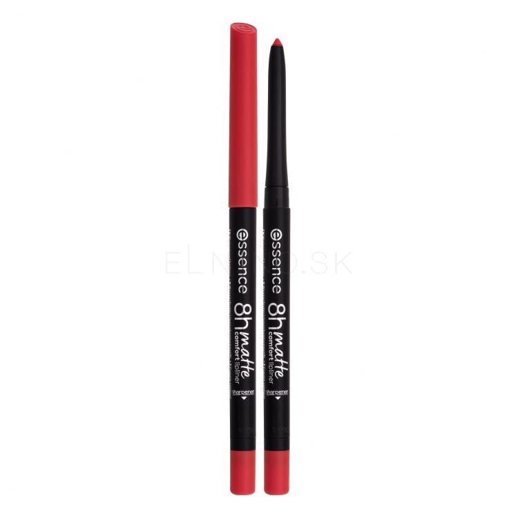 Essence 8H Matte Comfort Ceruzka na pery pre ženy 0,3 g Odtieň 09 Fiery Red