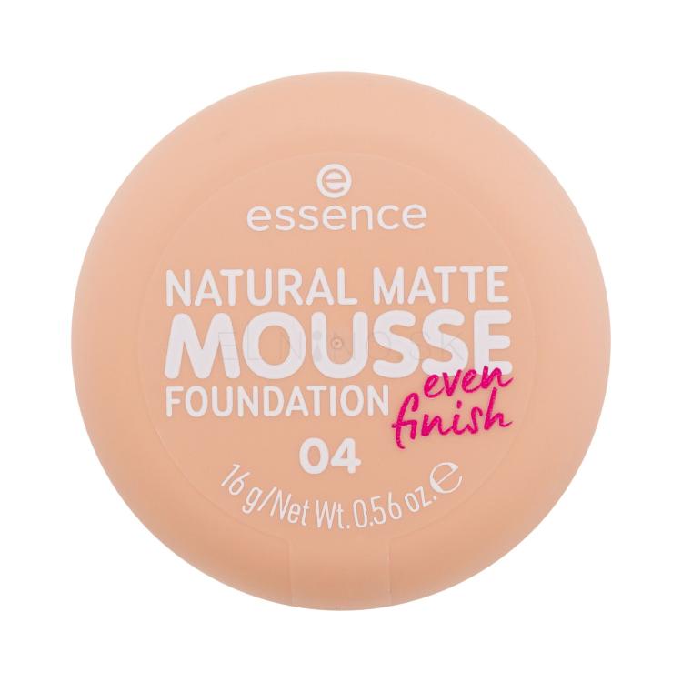 Essence Natural Matte Mousse Make-up pre ženy 16 g Odtieň 04