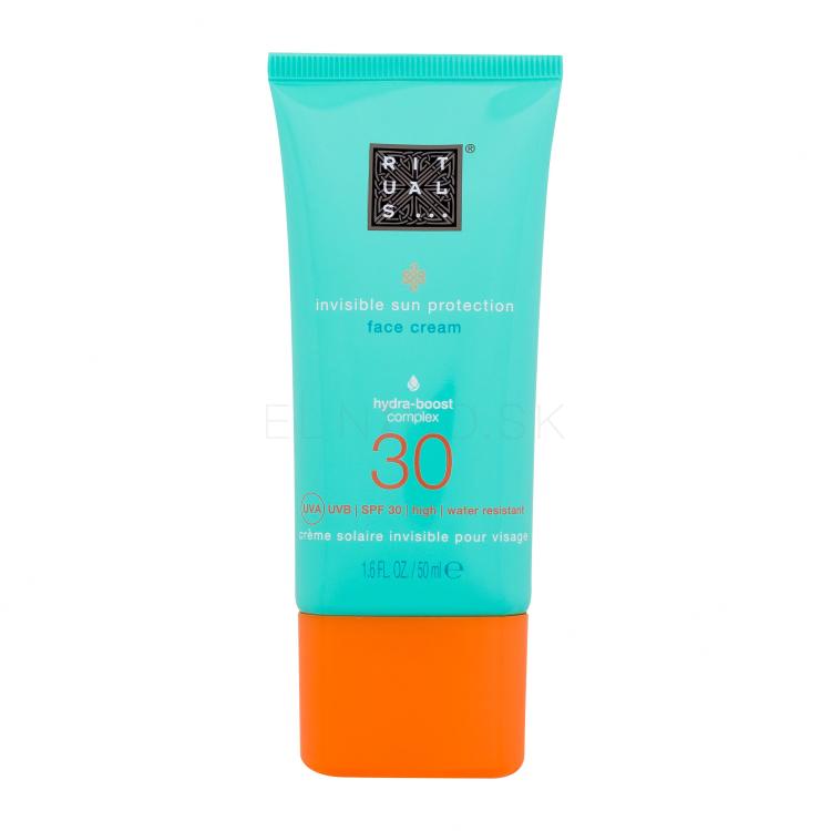 Rituals The Ritual Of Karma Invisible Sun Protection Face Cream SPF30 Opaľovací prípravok na tvár pre ženy 50 ml