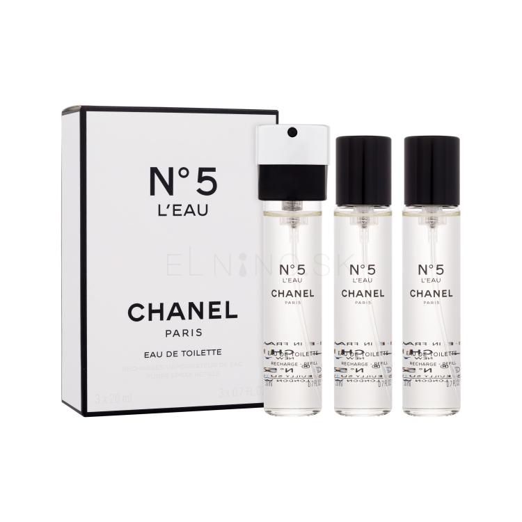 Chanel N°5 L´Eau Toaletná voda pre ženy Náplň 3x20 ml