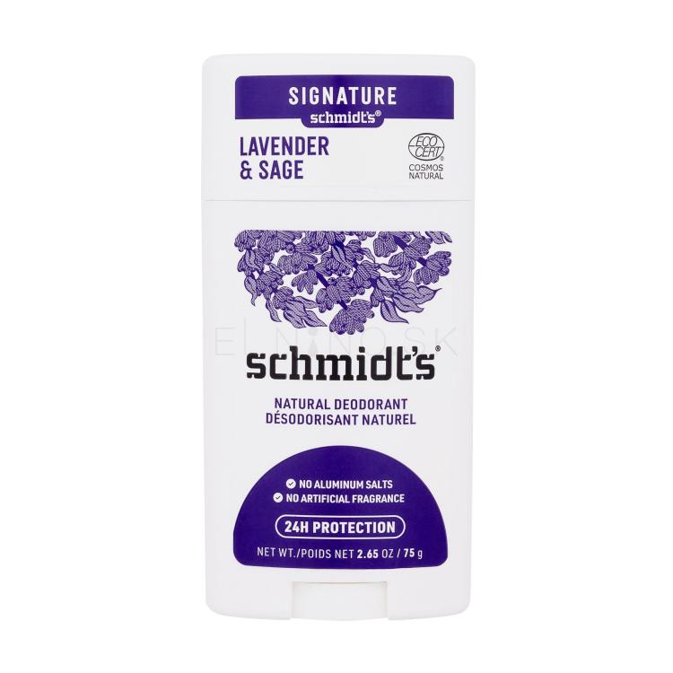 schmidt&#039;s Lavender &amp; Sage Natural Deodorant Dezodorant pre ženy 75 g
