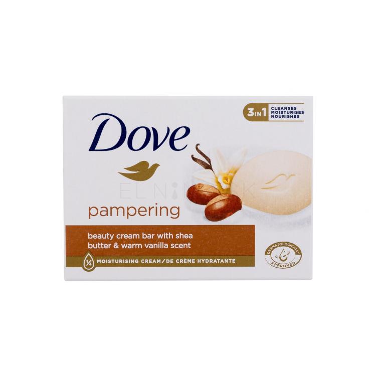 Dove Pampering Beauty Cream Bar Tuhé mydlo pre ženy 90 g poškodená krabička