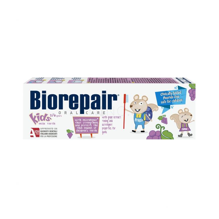 Biorepair Kids 0-6 Grape Zubná pasta pre deti 50 ml