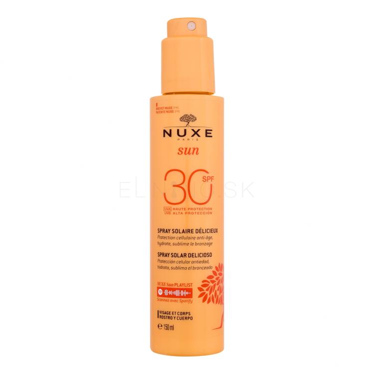 NUXE Sun Delicious Spray SPF30 Opaľovací prípravok na telo 150 ml
