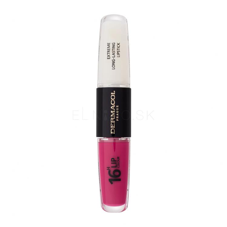 Dermacol 16H Lip Colour Extreme Long-Lasting Lipstick Rúž pre ženy 8 ml Odtieň 8