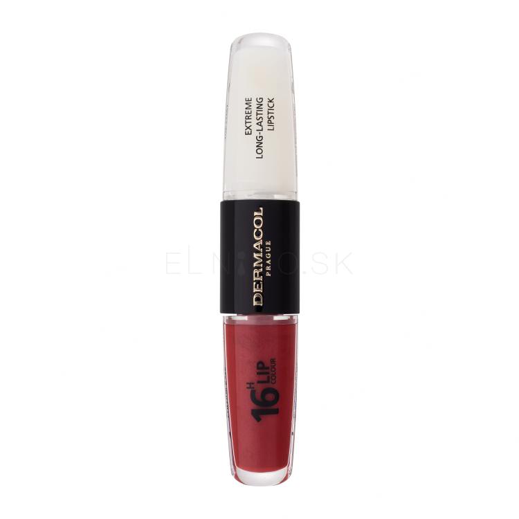 Dermacol 16H Lip Colour Extreme Long-Lasting Lipstick Rúž pre ženy 8 ml Odtieň 20