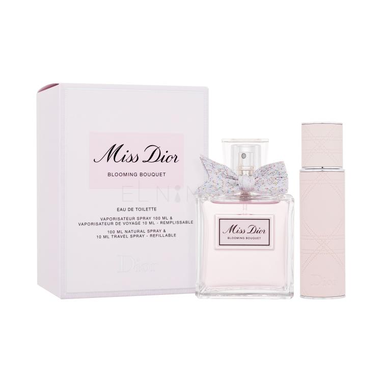 Christian Dior Miss Dior Blooming Bouquet 2023 Darčeková kazeta parfumovaná voda 100 ml + parfumovaná voda v plniteľnom flakóne 10 ml