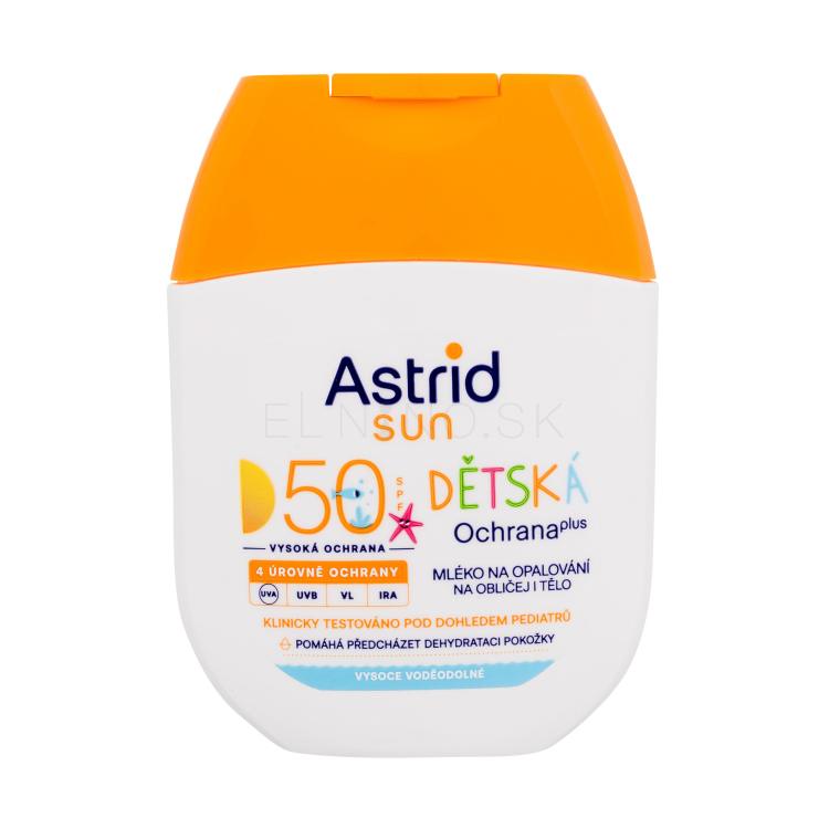 Astrid Sun Kids Face and Body Lotion SPF50 Opaľovací prípravok na telo pre deti 60 ml