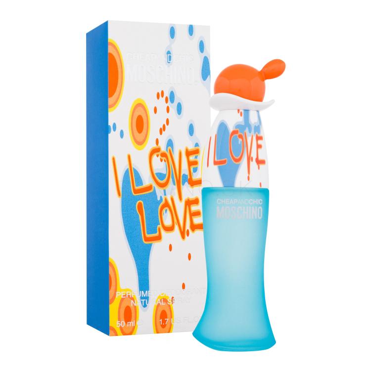 Moschino Cheap And Chic I Love Love Dezodorant pre ženy 50 ml