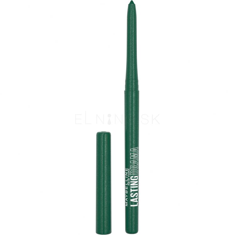 Maybelline Lasting Drama Automatic Gel Pencil Ceruzka na oči pre ženy 0,31 g Odtieň 40 Green With Envy
