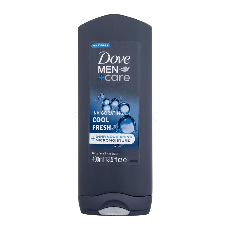 Dove Men + Care Invigorating Cool Fresh Sprchovací gél pre mužov 400 ml