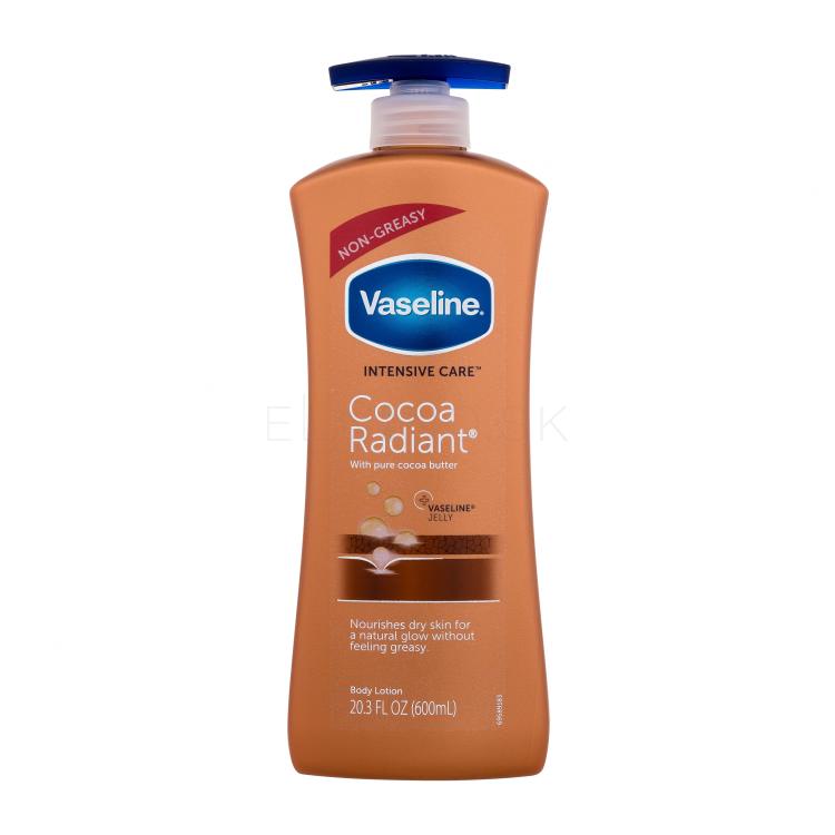 Vaseline Intensive Care Cocoa Radiant Telové mlieko 600 ml