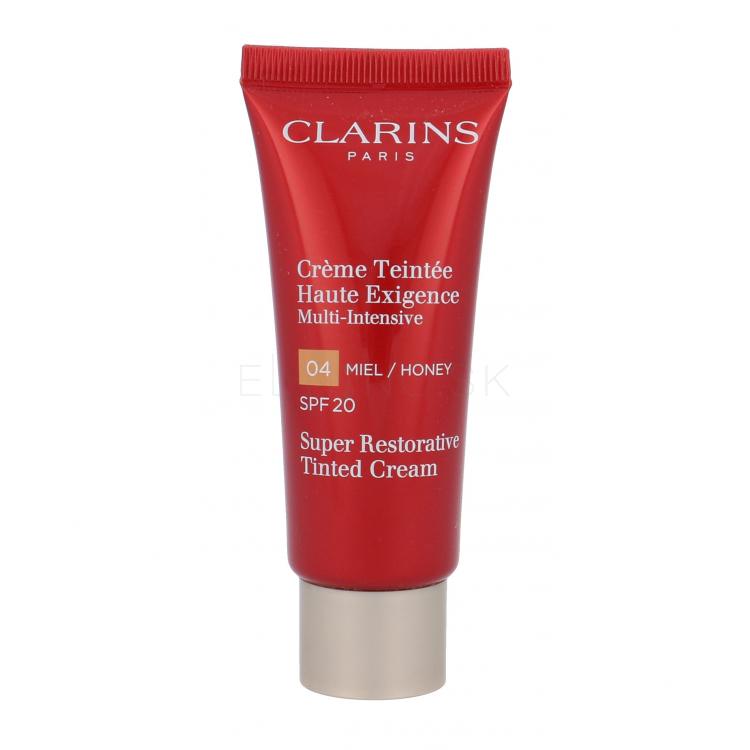 Clarins Age Replenish Super Restorative Tinted Cream SPF20 Make-up pre ženy 40 ml Odtieň 04 Honey tester