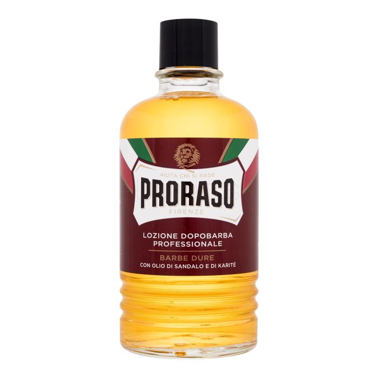 PRORASO Red After Shave Lotion Voda po holení pre mužov 400 ml