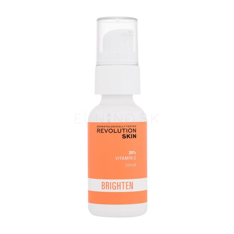 Revolution Skincare Brighten 20% Vitamin C Serum Pleťové sérum pre ženy 30 ml