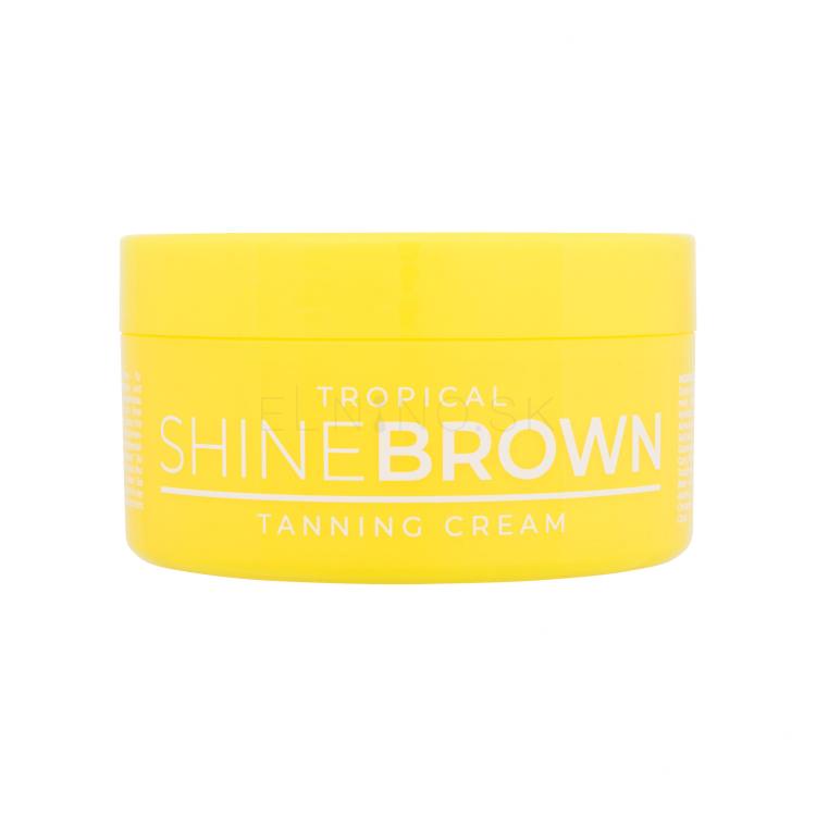 Byrokko Shine Brown Tropical Tanning Cream Opaľovací prípravok na telo pre ženy 190 ml