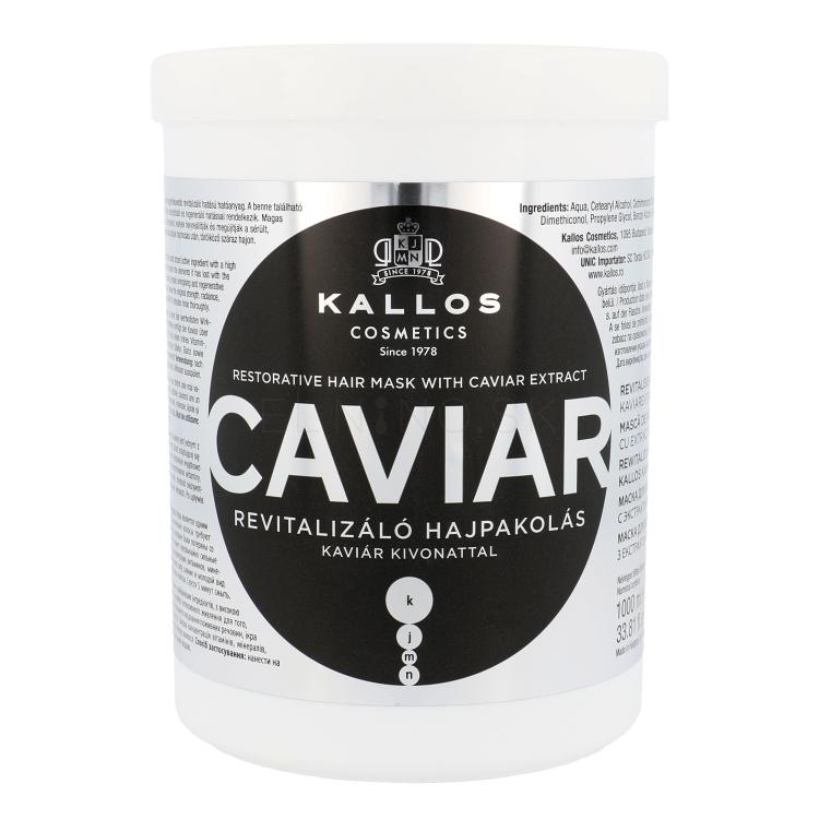 Kallos Cosmetics Caviar Maska na vlasy pre ženy 1000 ml