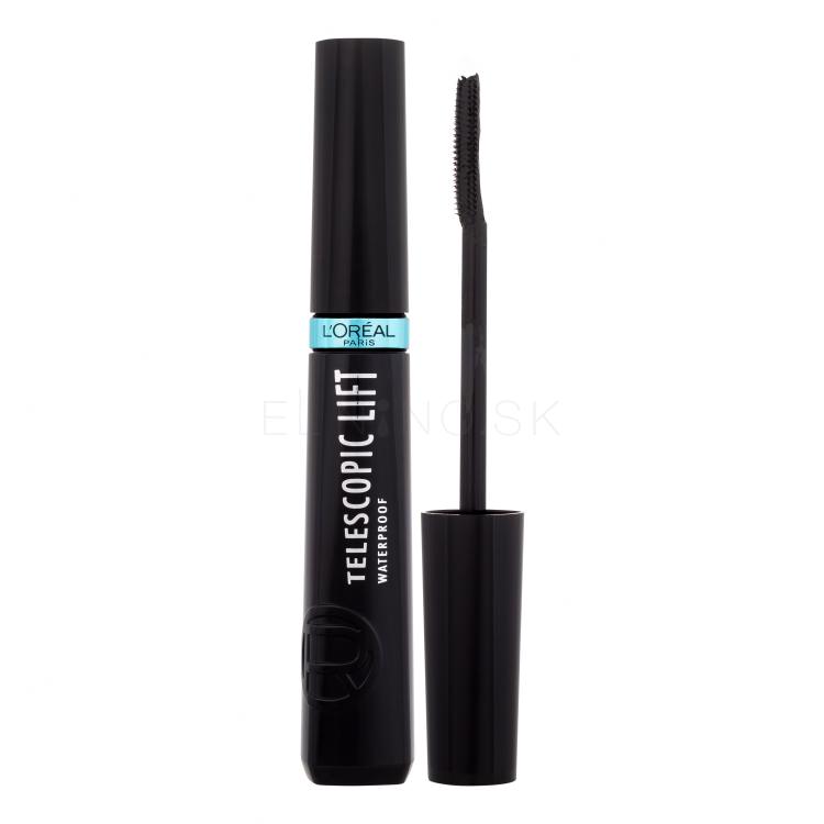L&#039;Oréal Paris Telescopic Lift Waterproof Špirála pre ženy 8 ml Odtieň Black