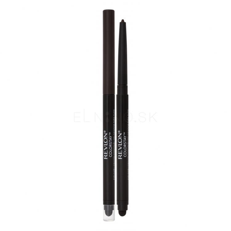 Revlon Colorstay™ Ceruzka na oči pre ženy 0,28 g Odtieň Black Brown
