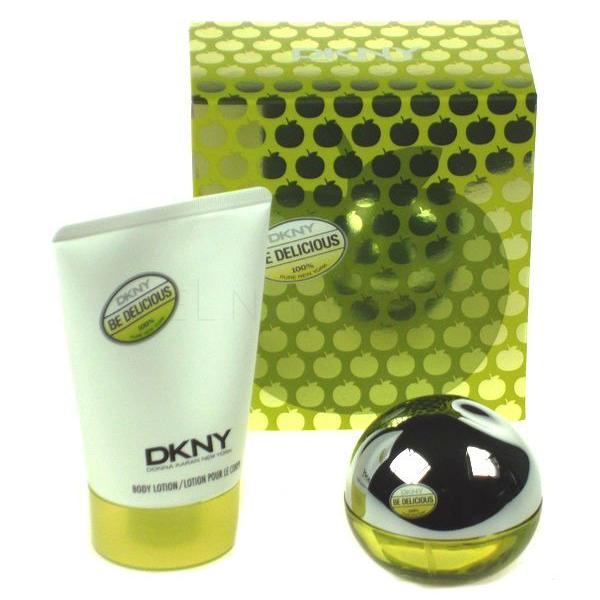 DKNY DKNY Be Delicious Darčeková kazeta Edp 30ml + 100ml telové mlieko poškodená krabička