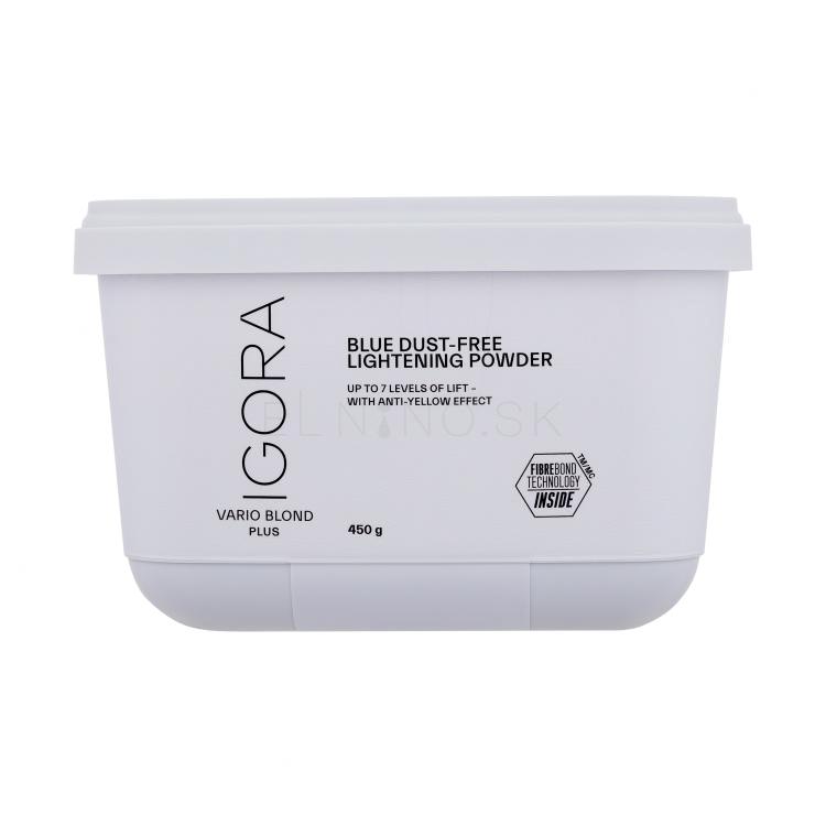 Schwarzkopf Professional Igora Vario Blond Plus Blue Dust-Free Lightening Powder Farba na vlasy pre ženy 450 g