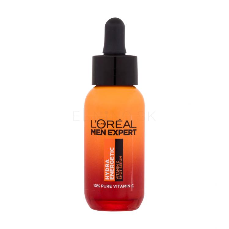 L'Oréal Paris Men Expert Hydra Energetic Vitamin C Shot Serum Pleťové sérum pre mužov 30 ml