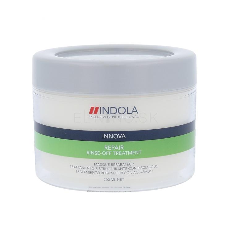 Indola Innova Repair Rinse-Off Treatment Maska na vlasy pre ženy 200 ml