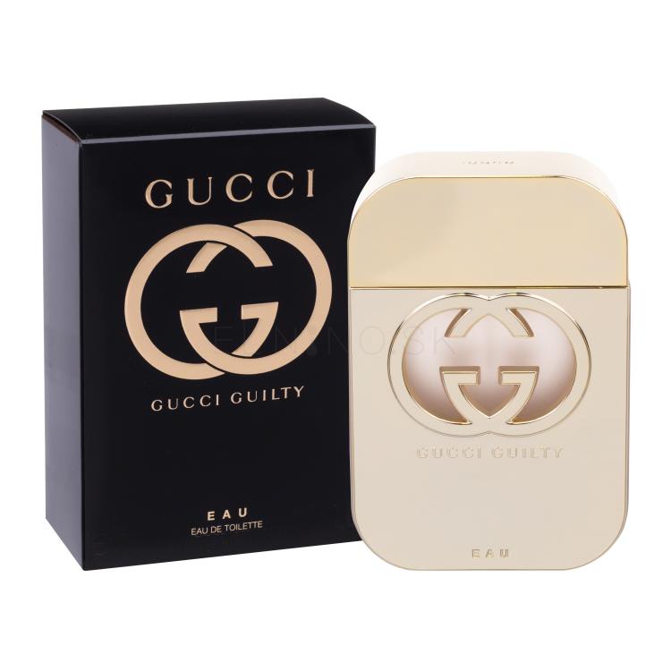Gucci Gucci Guilty Eau Toaletná voda pre ženy 75 ml