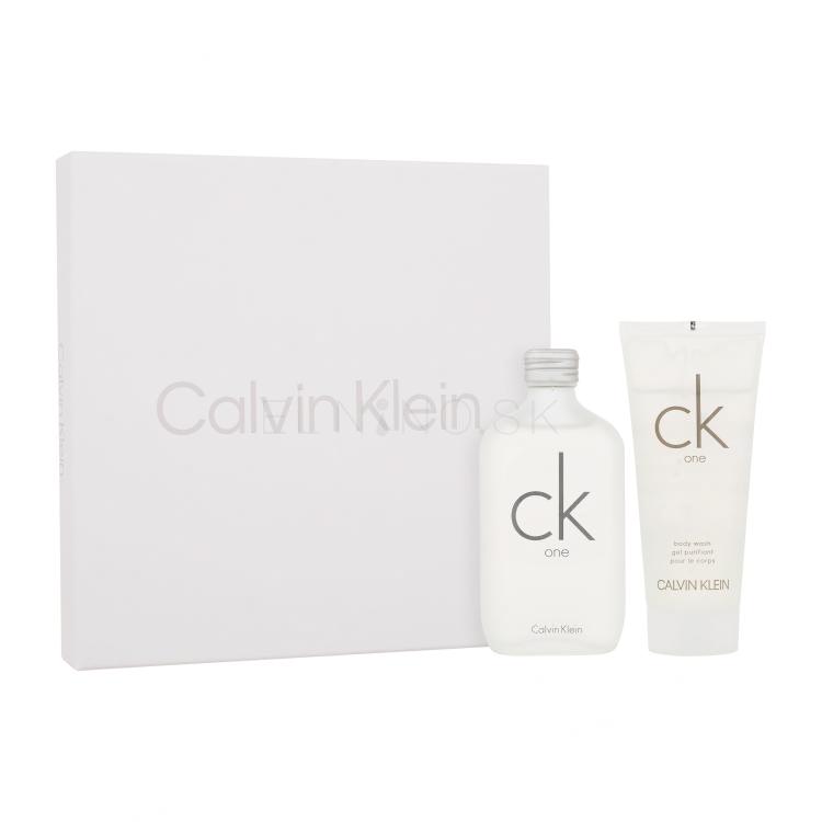 Calvin Klein CK One SET1 Darčeková kazeta toaletná voda 100 ml + sprchovací gél 100 ml