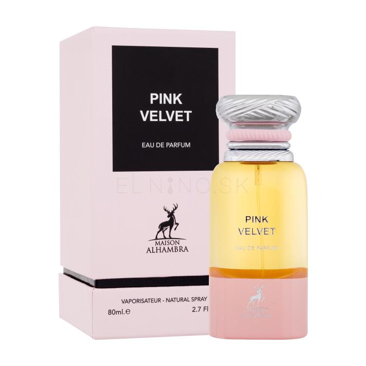 Maison Alhambra Pink Velvet (Rose Petals) Parfumovaná voda pre ženy 80 ml