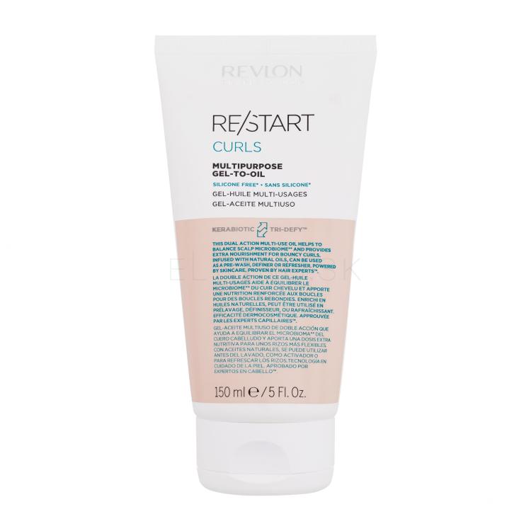 Revlon Professional Re/Start Curls Multipurpose Gel-To-Oil Bezoplachová starostlivosť pre ženy 150 ml