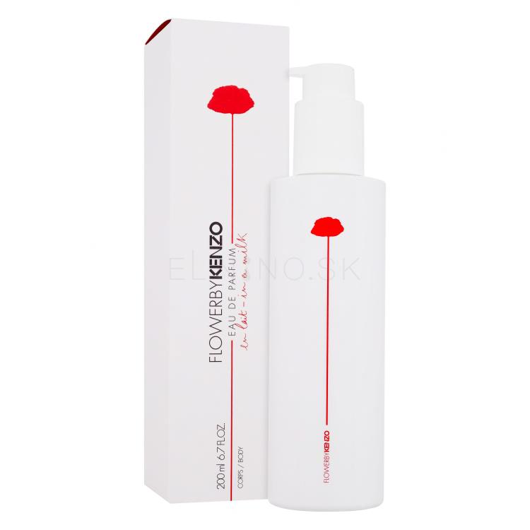 KENZO Flower By Kenzo Telové mlieko pre ženy 200 ml