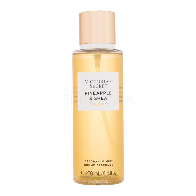 Victoria´s Secret Pineapple &amp; Shea Glow Telový sprej pre ženy 250 ml