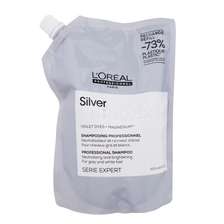 L&#039;Oréal Professionnel Silver Professional Shampoo Šampón pre ženy Náplň 500 ml