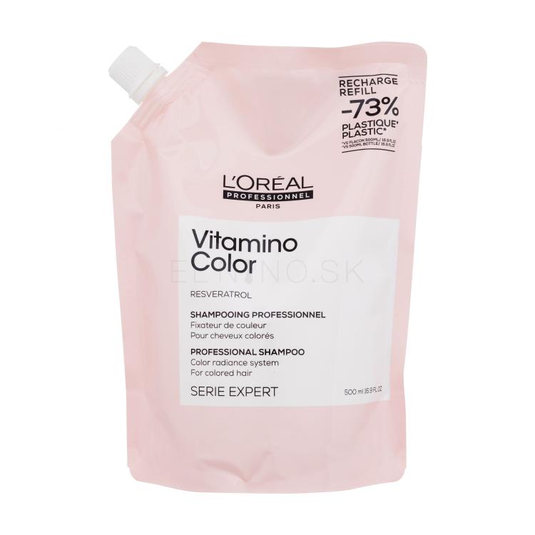 L&#039;Oréal Professionnel Vitamino Color Resveratrol Šampón pre ženy Náplň 500 ml