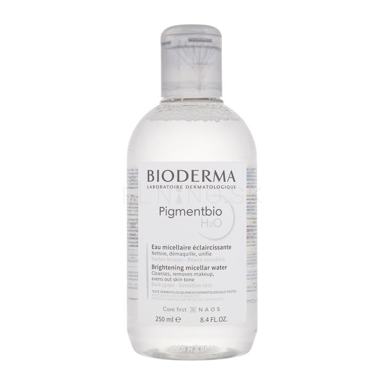 BIODERMA Pigmentbio H₂O Brightening Micellar Water Micelárna voda pre ženy 250 ml