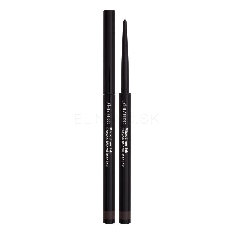 Shiseido MicroLiner Ink Ceruzka na oči pre ženy 0,08 g Odtieň 02 Brown