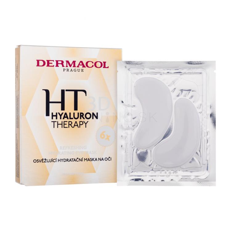 Dermacol 3D Hyaluron Therapy Refreshing Eye Mask Očný krém pre ženy 36 g