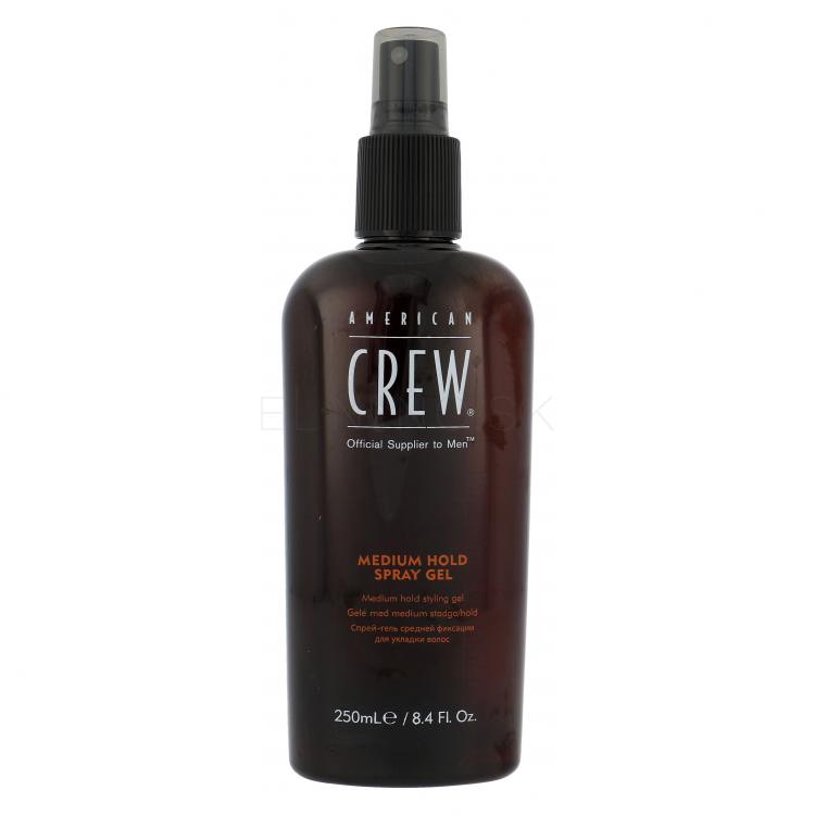 American Crew Classic Medium Hold Spray Gel Gél na vlasy pre mužov 250 ml