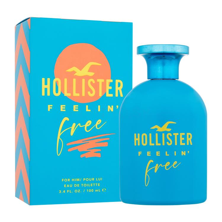Hollister Feelin&#039; Free Toaletná voda pre mužov 100 ml