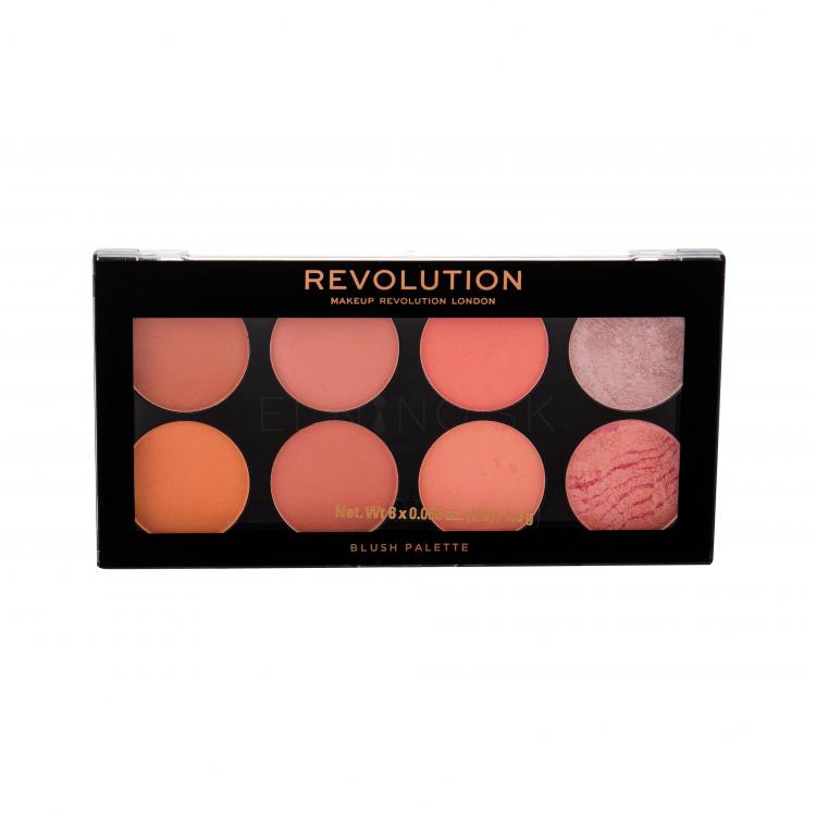 Makeup Revolution London Blush Palette Lícenka pre ženy 12,8 g Odtieň Hot Spice
