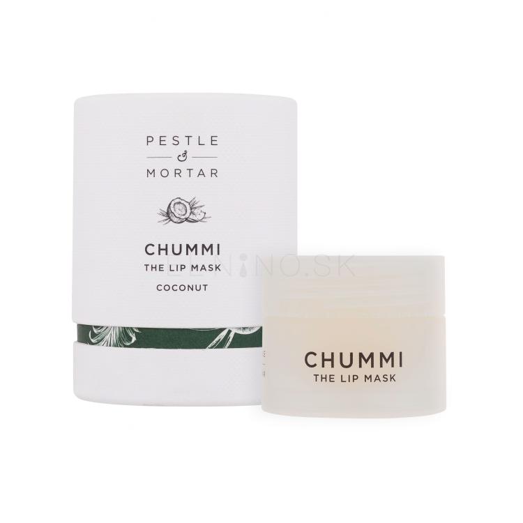 Pestle &amp; Mortar Chummi The Lip Mask Coconut Balzam na pery pre ženy 20 g