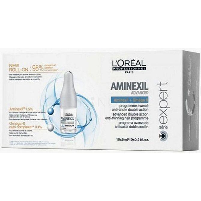 L&#039;Oréal Professionnel Série Expert Aminexil Advanced Prípravok proti padaniu vlasov pre ženy 42x6 ml poškodená krabička