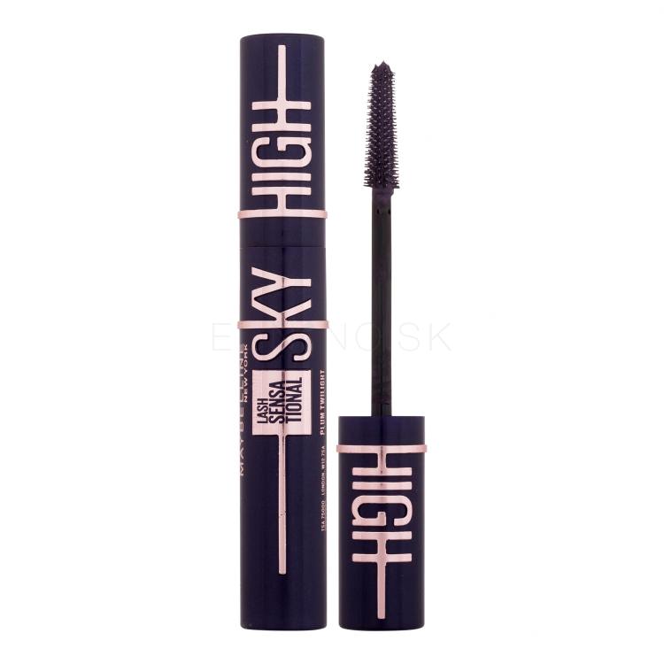 Maybelline Lash Sensational Sky High Špirála pre ženy 7,2 ml Odtieň Plum Twilight