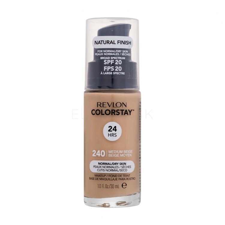 Revlon Colorstay Normal Dry Skin SPF20 Make-up pre ženy 30 ml Odtieň 240 Medium Beige