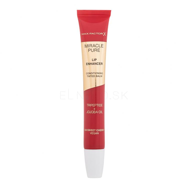 Max Factor Miracle Pure Lip Enhancer Balzam na pery pre ženy 12 ml Odtieň 030 Sweet Cherry